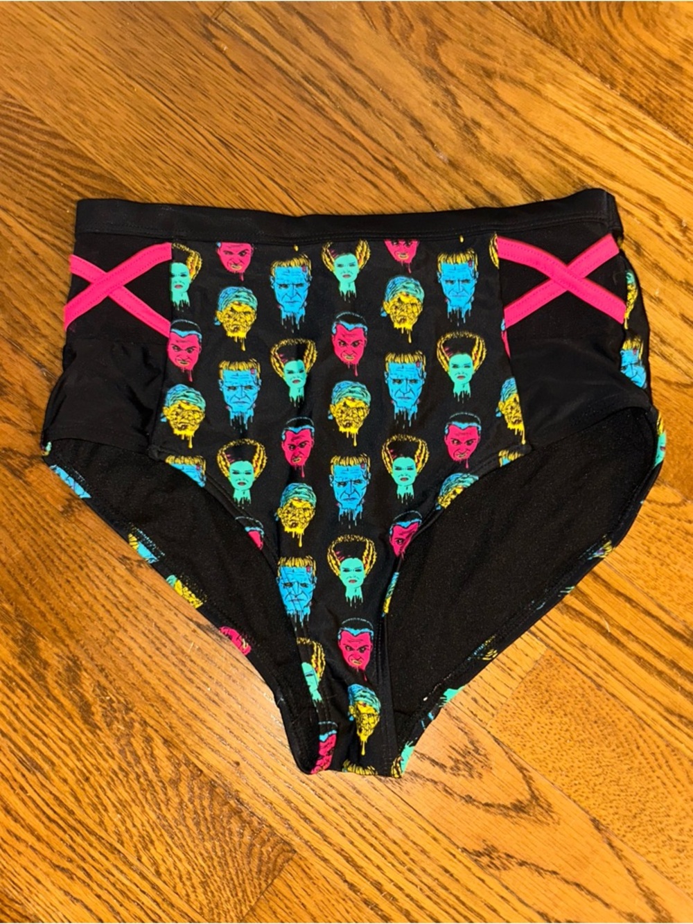Universal Monsters High Wasted Bikini Bottom